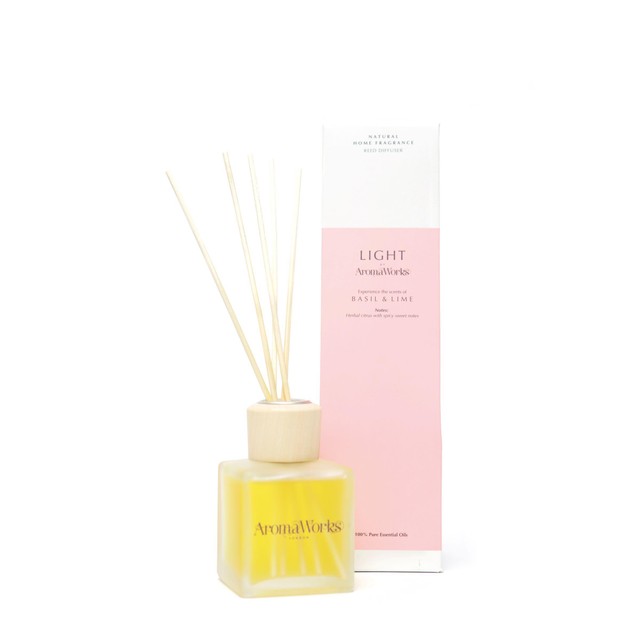 Wax Lyrical Basil & Lime reed diffuser 100ml - British product