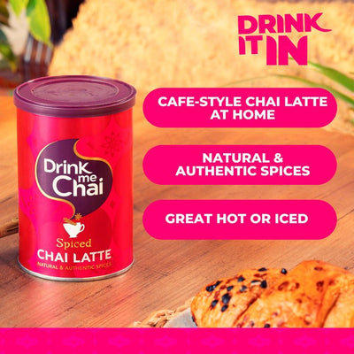 Drink Me Chai Spiced Chai Latte Pulver 250 g