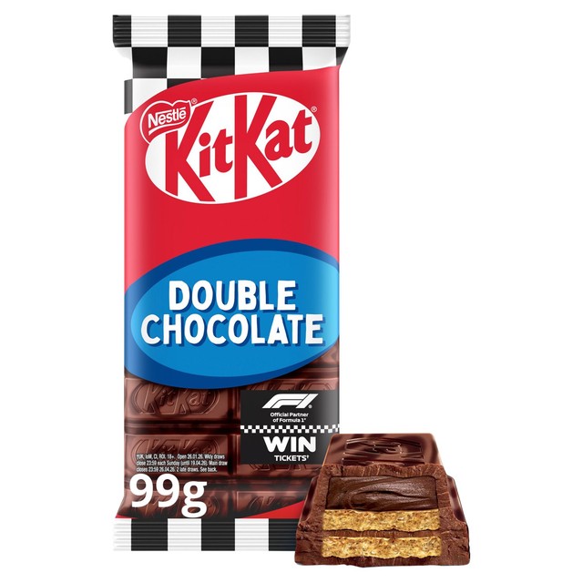 Kit Kat double chocolate sharing bar 99g, UK version