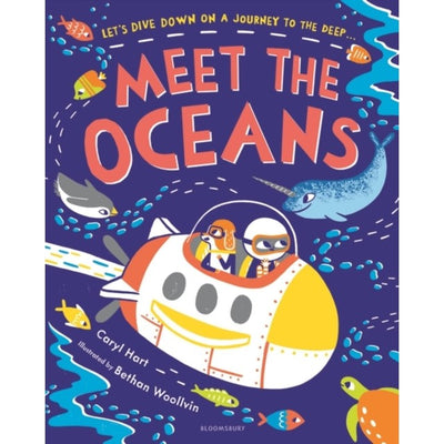 Gardners Books Meet The Oceans Livre d'images pour enfants par Caryl Hart & Bethan Woollvin 206g