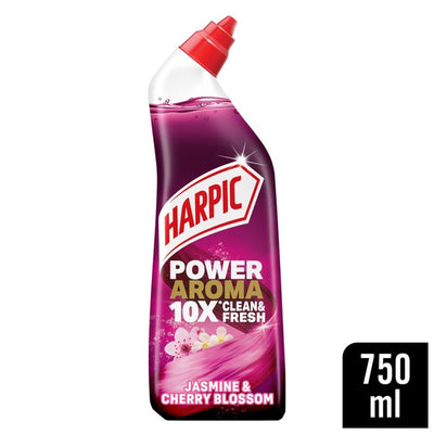 Harpic Power Aroma Jasmine & Cherry Blossom Toilet Cleaner Liquid 750ml
