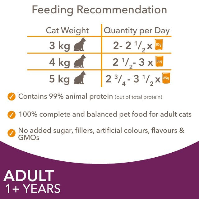 Iams wet cat food Land & Sea Gravy multipack 12x85g, UK version
