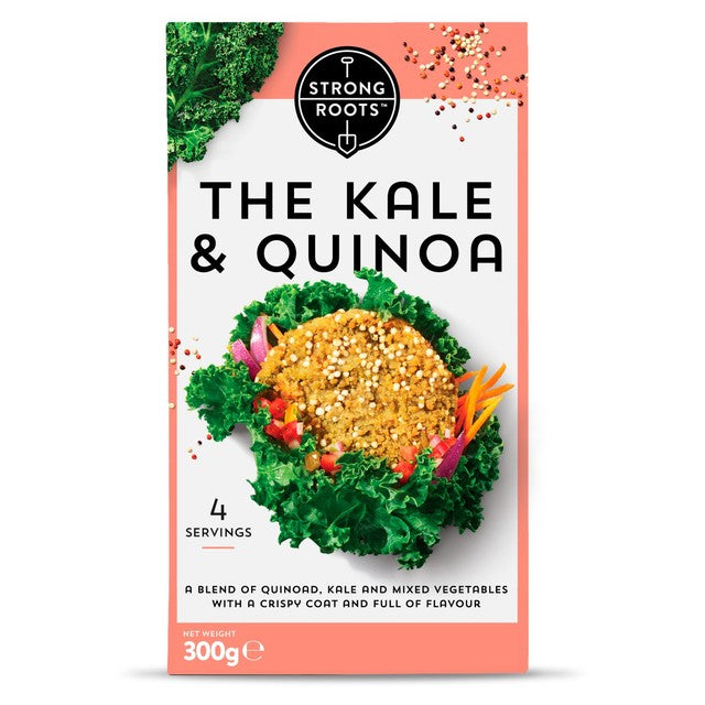 Strong Roots Kale & Quinoa Burger 300g (British brand)