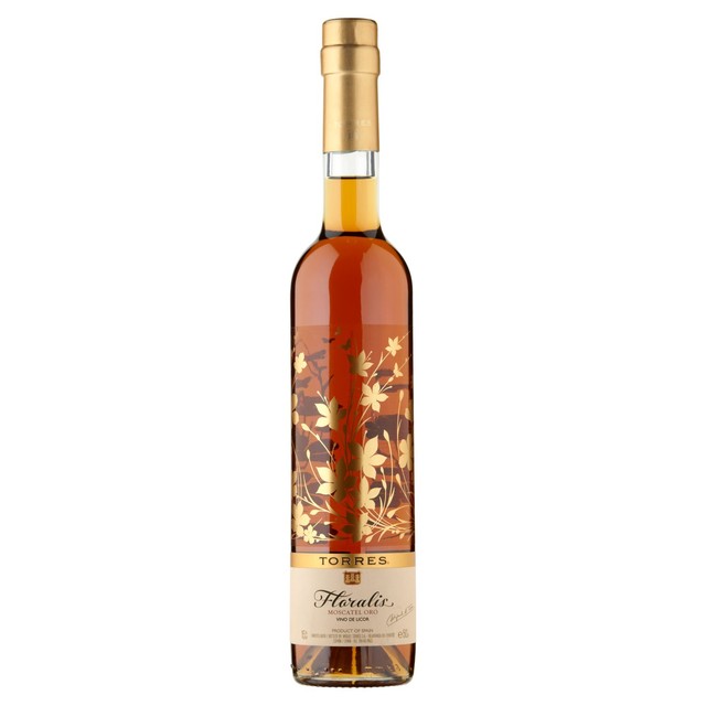 Torres Floralis Moscatel Oro Spanish dessert wine 50cl, imported from the UK