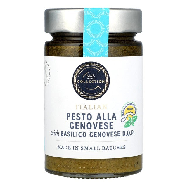 M&S Pesto Alla Genovese 190g, imported from the UK