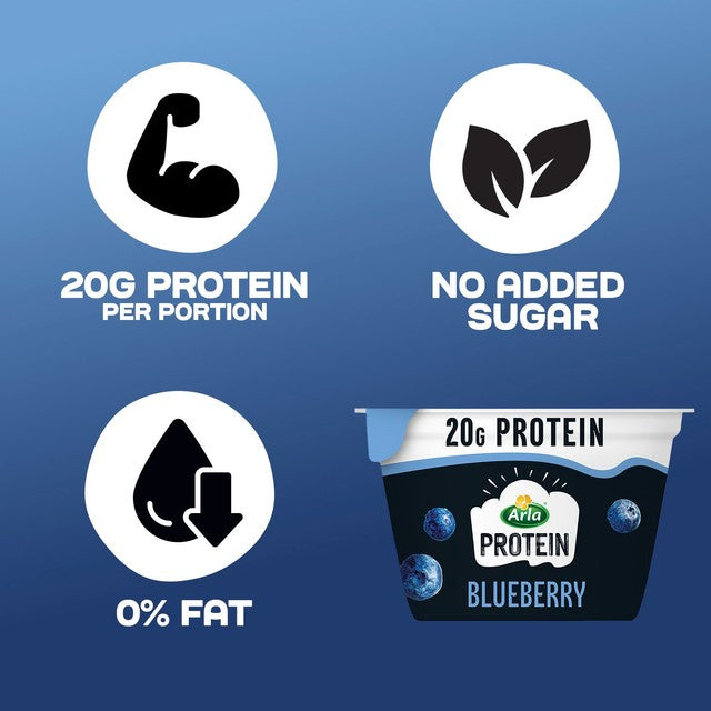 Arla Protein Blueberry Yogurt 200g - British product
