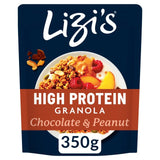 Lizi's Chocolate & Peanut High Protein Granola 350g, UK version
