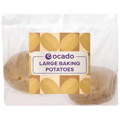 Ocado بطاطس خبز بريطانية كبيرة، عبوة من 2