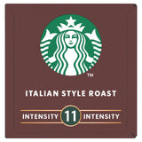 Starbucks Italian Roast coffee capsules 10 pack (British brand)