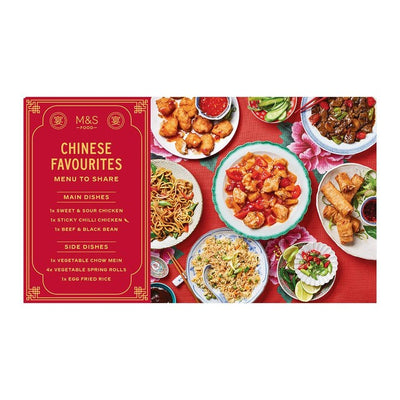 M&S Chinese Favourites Takeaway Box 1.37kg