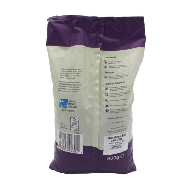 RSPB Premium Peanuts 900g, imported from the UK