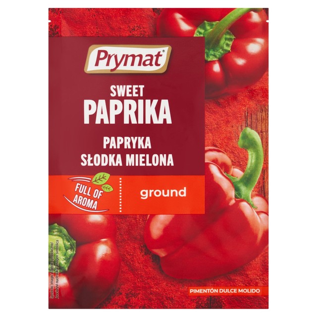 Prymat sweet paprika 20g, imported from the UK