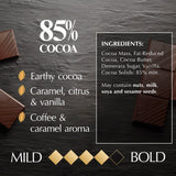 Lindt 85% dark chocolate bar 100g, UK version