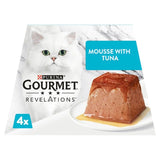 Gourmet Tuna Mousse wet cat food 4 x 57g, UK version