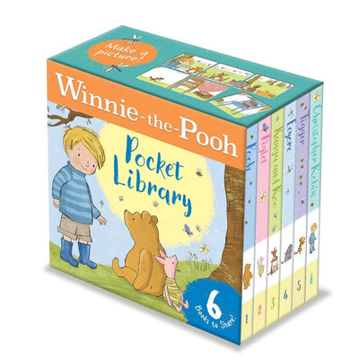 Gardners Winnie The Pooh Pocket Library 6 Boksett Historiebøker