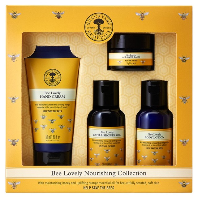 Neal's Yard Remedies Bee Lovely Collection skincare set, imported from the UK