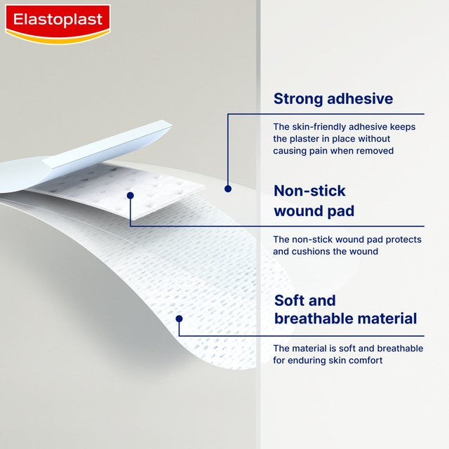 Elastoplast Sensitive Plasters Multi Tone Light 20 pack - British product