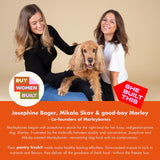 Marleybones wet dog food Salmon & Superfoods 390g, imported from the UK