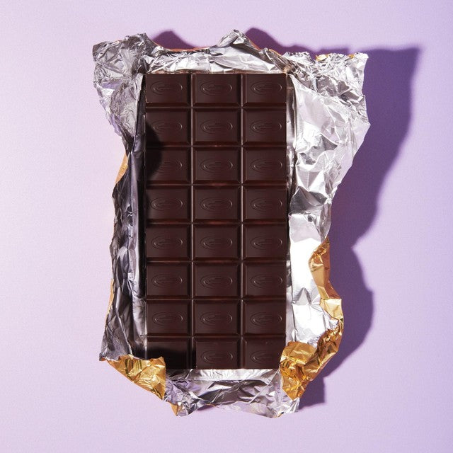 Raw Halo Dark & Salted Almond Truffle Centres Vegan Chocolate Bar