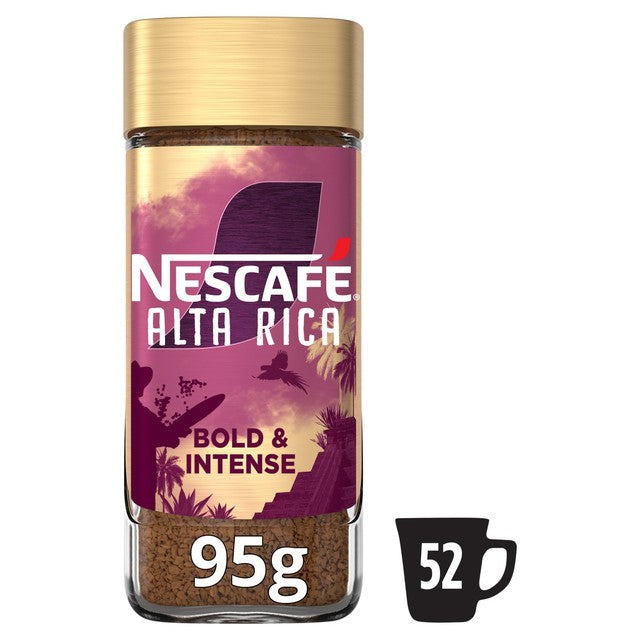 Nescafe Gold Origins Alta Rica instant coffee 95g, imported from the UK