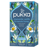 Pukka chamomile vanilla honey tea 20 bags, imported from the UK