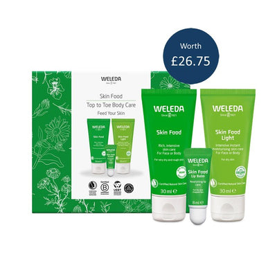 Weleda Skin Food Gift Set Original Light Lip Balm