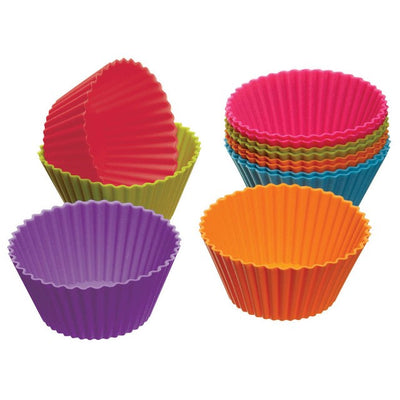 Colourworks Silicone Cupcake Cases 7cm