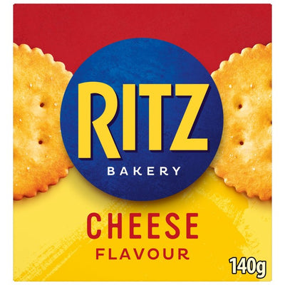 Ritz Cheese Flavoured Savoury Crackers 140g