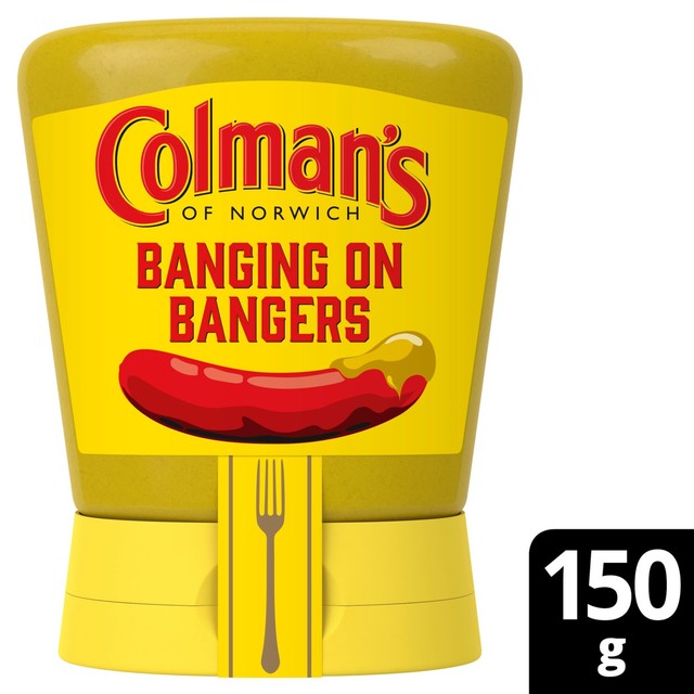 Colman's Original English Squeezy Mustard 150g - British product