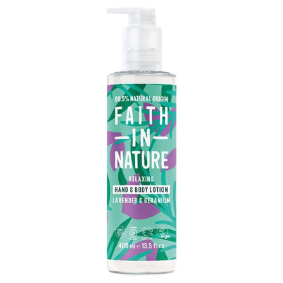 Faith In Nature Lavender Geranium Hand and Body Lotion