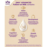 SMA Advanced 2 follow-on milk powder 800g (British brand)