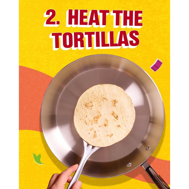 Old El Paso soft taco wraps 8-pack 220g (British brand)