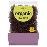M&S organic raisins 375g, imported from the UK