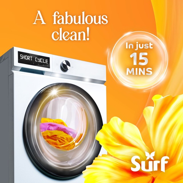 Surf laundry detergent Sunshine Blossom 1485ml (British brand)
