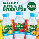 Volvic lemon lime sugar-free flavoured water 6x500ml multipack (British brand)