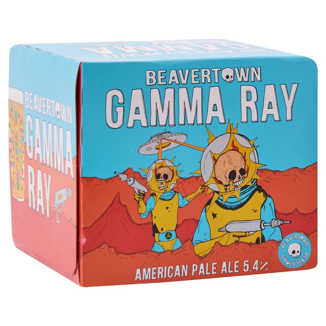 Beavertown Gamma Ray APA craft beer 4 x 330ml cans - British product