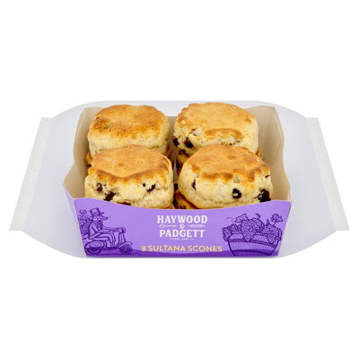 Haywood & Padgett Sultana Scones 8pk