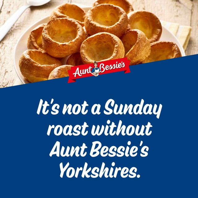 Aunt Bessie's Golden Yorkshires Yorkshire puddings 190g - British product