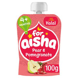 Pear and Pomegranate Fruit Puree for 4+ Months, 100g