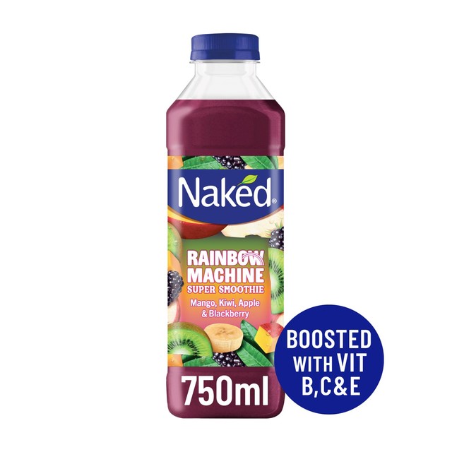 Naked Rainbow Machine Super Smoothie 750ml, imported from the UK
