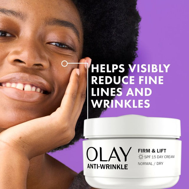 Olay anti-wrinkle firm and lift day cream 50ml, imported from the UK
