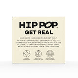 Hip Pop ginger yuzu kombucha drink 4 x 330ml, UK version