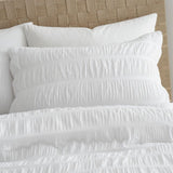 Catherine Lansfield white Super King duvet set - British product
