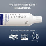 Waken whitening peppermint mouthwash 500ml (British brand)