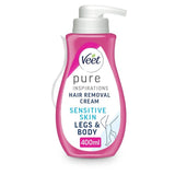 Veet Pure Hair Removal Cream for sensitive skin 400ml (British brand)