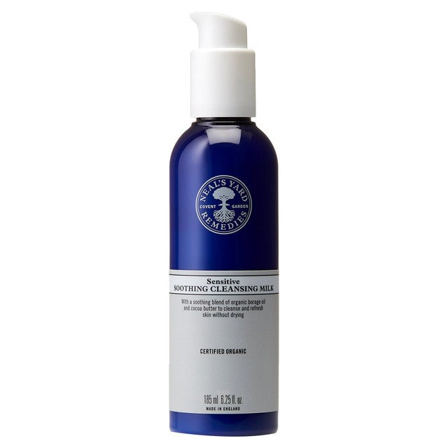 Neal's Yard Remedies Sensitive Soothing Cleansing Milk 185ml, imported from the UK