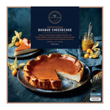 M&S Vanilla Basque frozen cheesecake 750g, imported from the UK