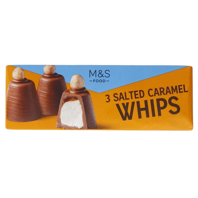 M&S Salted Caramel Chocolates 85g, imported from the UK