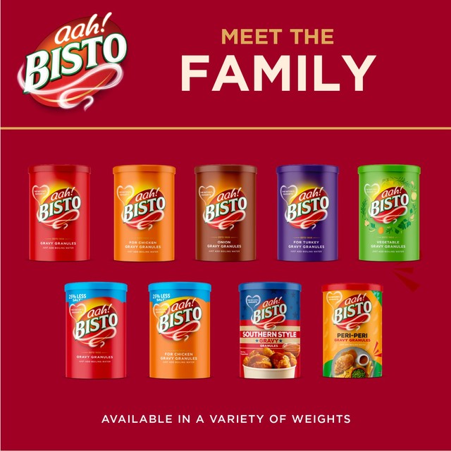 Bisto reduced salt gravy granules 300g - British product