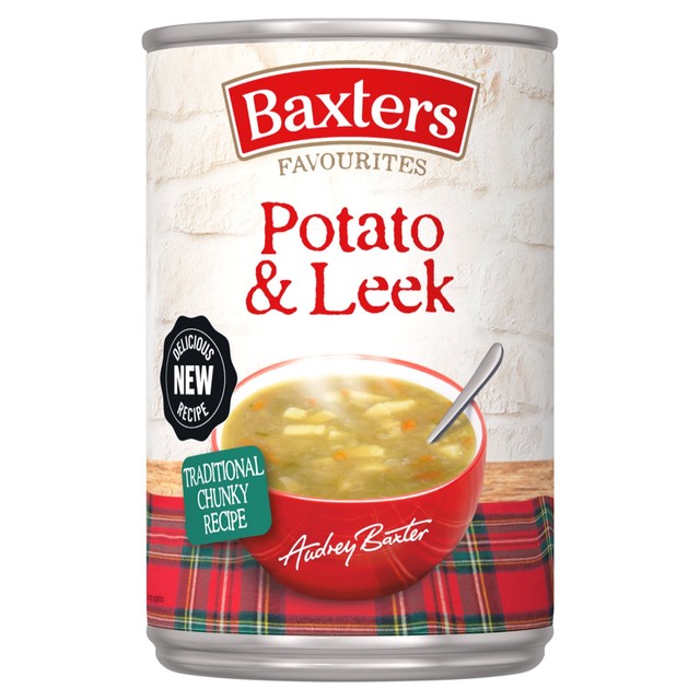 Baxters Chunky Potato and Leek Soup 400g - British product